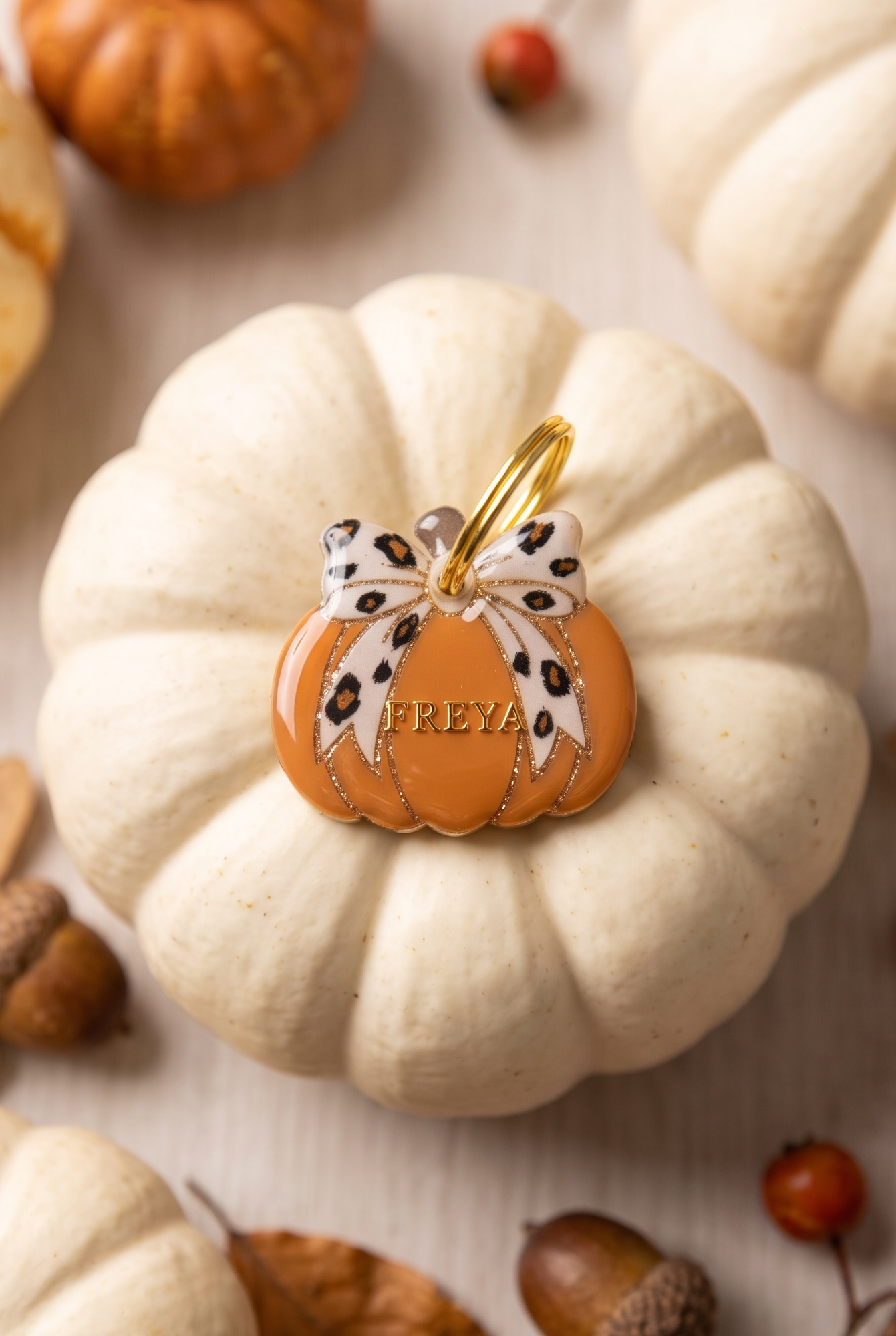 Déclinaison du modèle « Pumpkin Léopard »