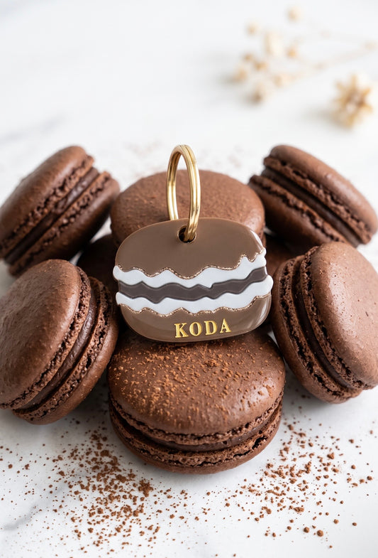 Déclinaison du modèle « Le Macaron » - Chocolat intense