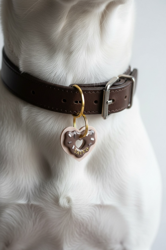 Déclinaison du modèle « Coeur Donut » - Choco