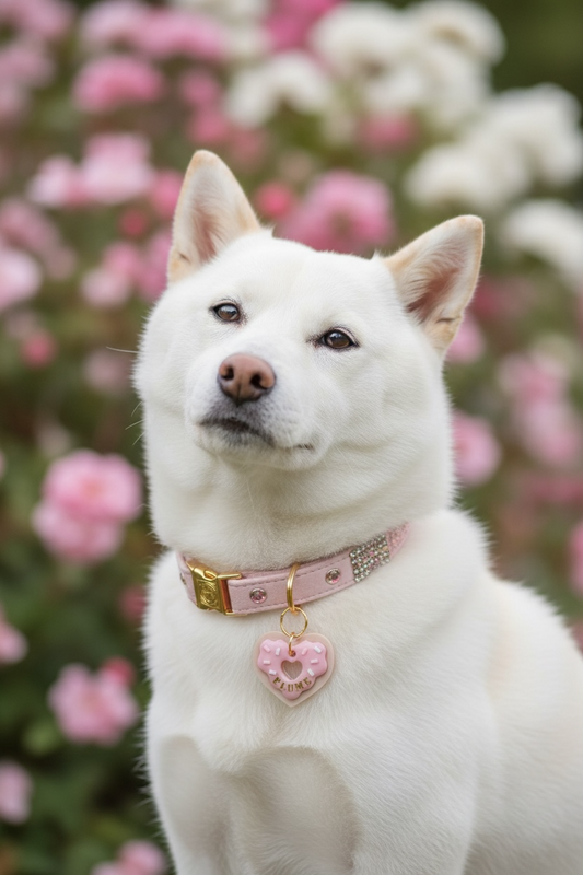 Déclinaison du modèle « Coeur Donut » - Rose