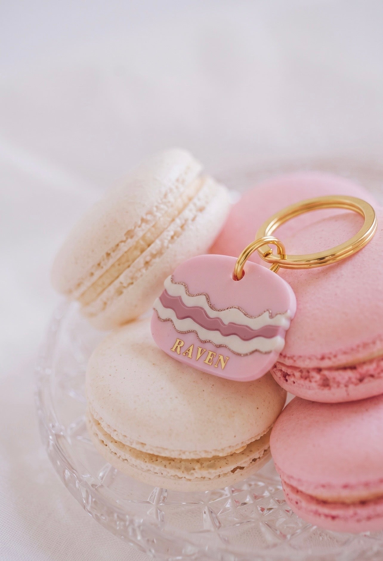 Déclinaison du modèle « Le Macaron » - Fraise framboise