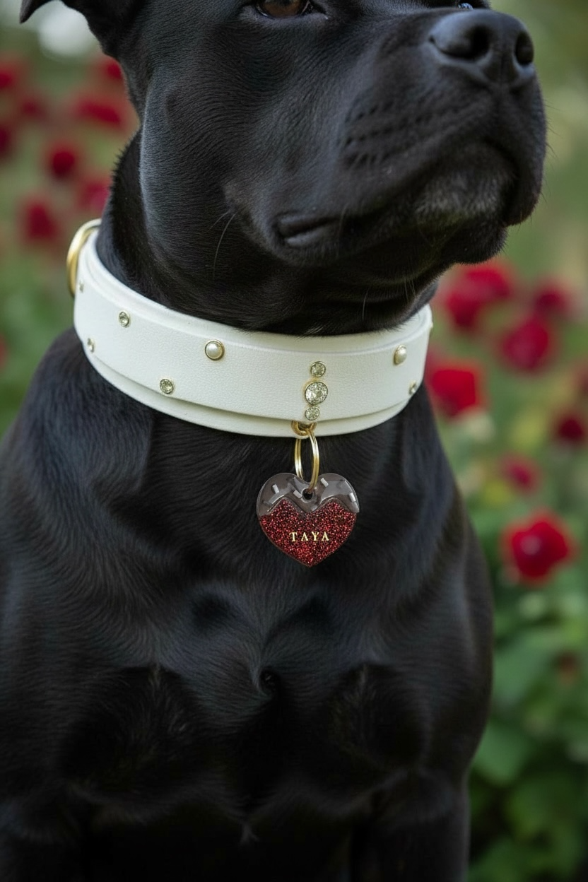 Déclinaison du modèle « Cœur gourmand » - Rouge