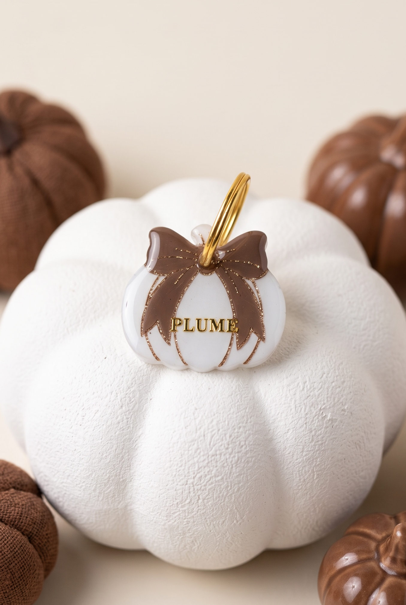 Déclinaison du modèle « Pumpkin » - Blanche
