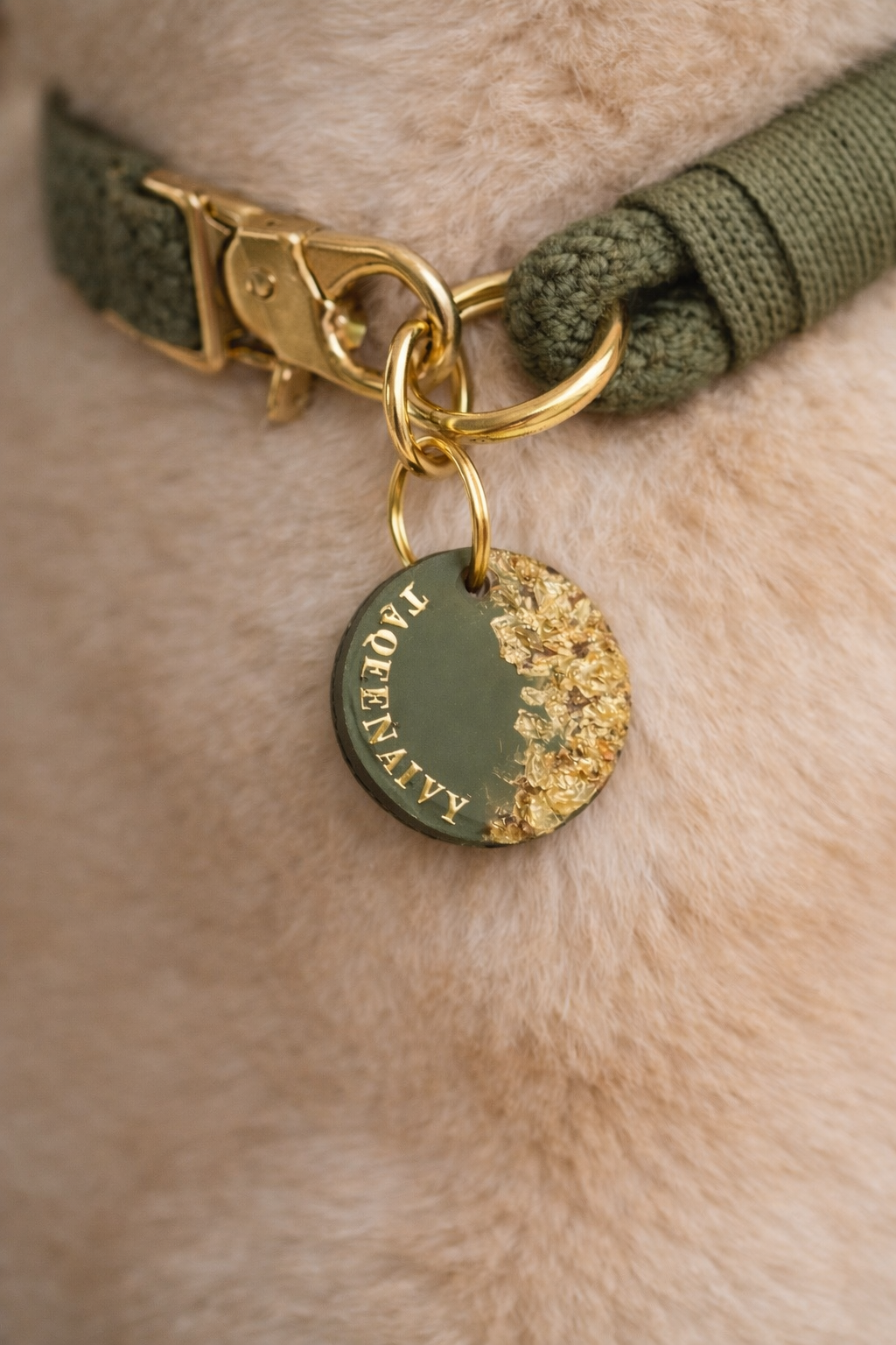 Déclinaison du modèle « Poussière d’Étoile » vert